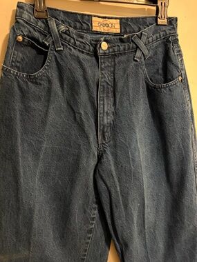 Sasson Jeans High-Rise Women's Dark Blue Denim